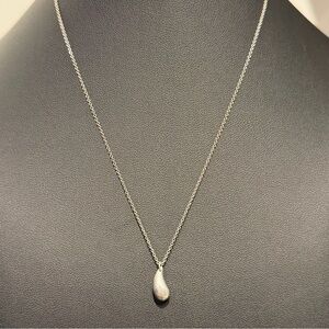 Tiffany & Co. Elsa Peretti Teardrop Pendant Necklace – 925 Sterling Silver